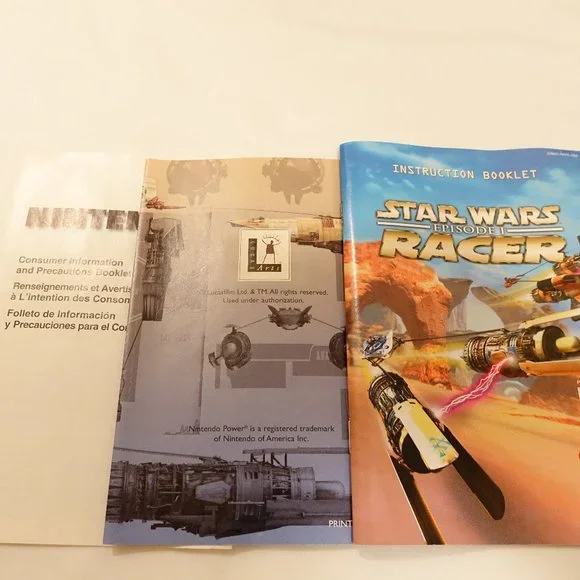 Star Wars: Episode I Racer N64 Nintendo 64 Complete Boxed Game - Picture 3 of 5